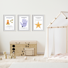 Load image into Gallery viewer, Calm Kids Collection: 5 Breathing Exercise Wall Art Prints